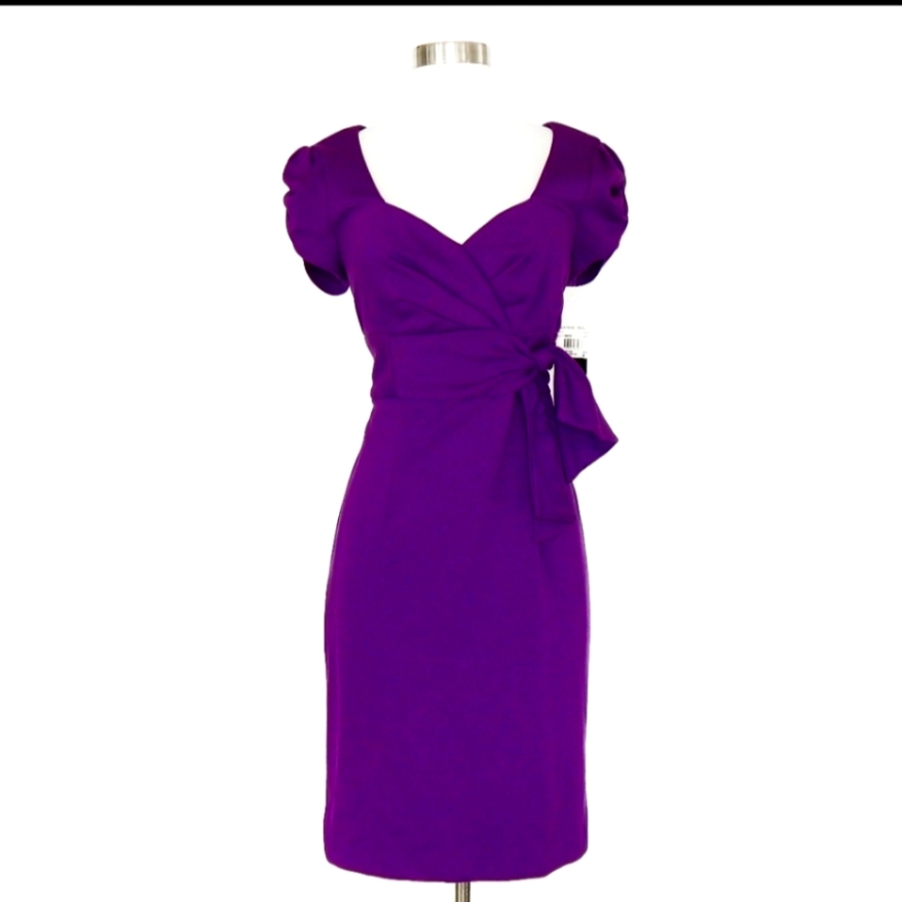 Pin Up Girl Dress  Purple Size 8
